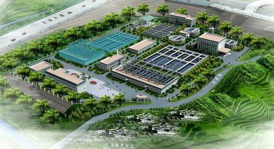 四川內江市(shì)經開區采用(yòng)MP-MBR技(jì)術建成一(yī)座污水(shuǐ)處理(lǐ)廠